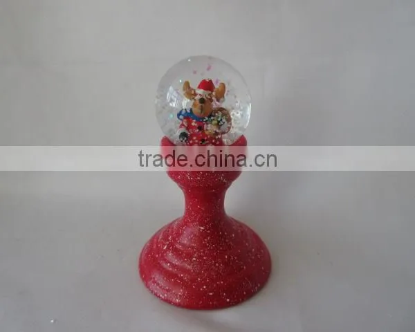 Crystal Balls Dollarma One Dollar Cheapest XMS Christamas Bear Deer Santa SnowFlake Glass 156228-15233 photo-5