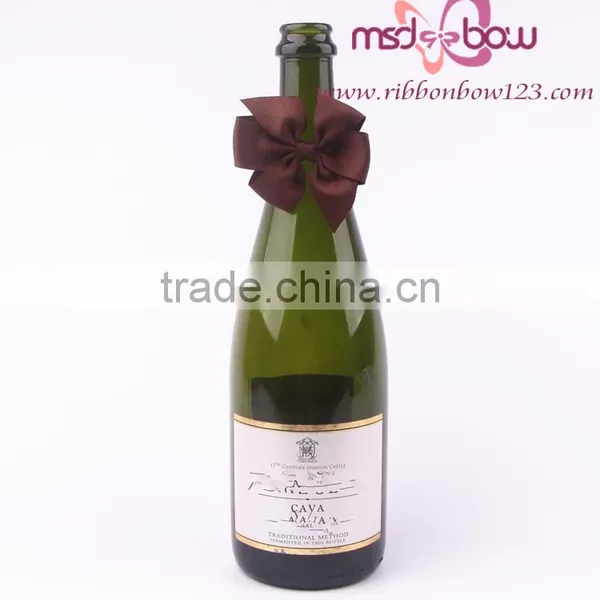 Wholesale Wine Bottle Neck Decorative Bows for Gift Packing photo-3