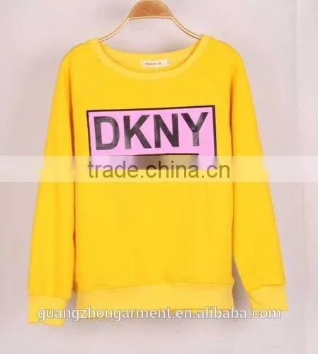 6 Colors Fluorescence Letter Print Hoodies Women Loose Sweatshirts Tracksuits photo-2