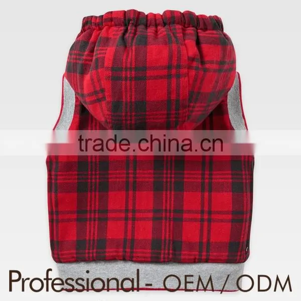 Latest New Kids' winter Warm Hood Vest Thickened Padding Waistcoat for 2-12 Years Old Kids Factory Price photo-2