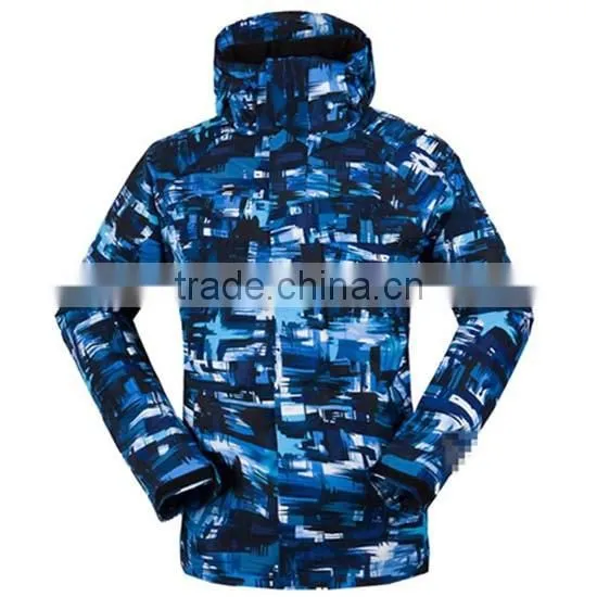 Tall Camo Chimney Collar Waterproof Hoodies photo-5