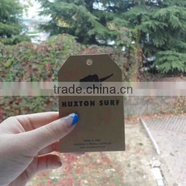 2016 Hot Sales Custom High Quality Offset Printing Jeans Hang Tags Swing Tags photo-4