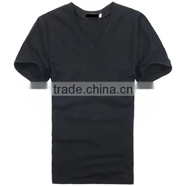 Fashion China 2016 Wholesale Men t Shirt v Neck photo-2