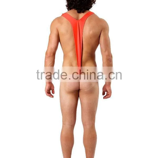 Borat Mankini Thong Swimsuit (Bright Red) photo-3