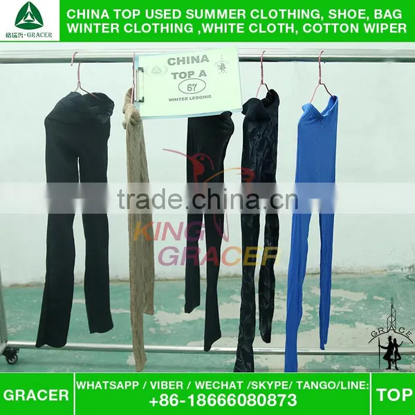 Wholesale Buy Bulk Ladies Winter Heavy Legging Used Clothes Hot Sale In Europe photo-6