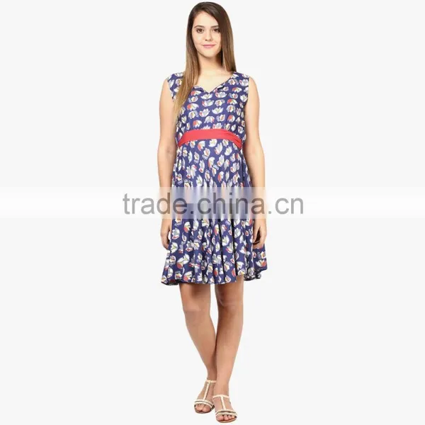2016 All Over Print Wholesale Maternity Clothes Dress for Women photo-2