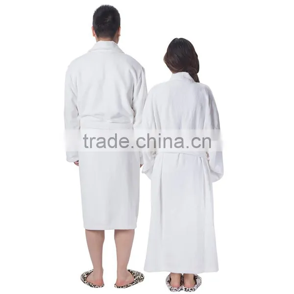 Couple Fashion SPA Robe Cheap Hotel Cotton Bathrobe photo-2