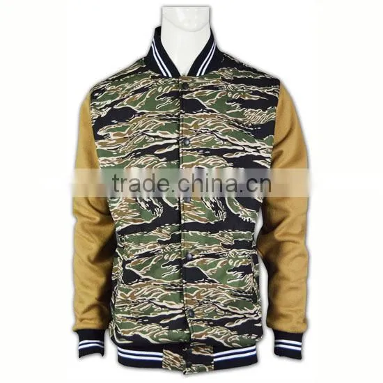 BSCI High Quality Leaver Korean Baseball Jacket Hoodies Baseball Jacket Men photo-3