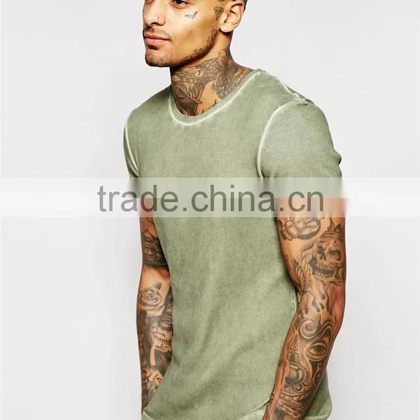 2017 Summer Casual Guangzhou Shandao OEM 180g Cotton Spandex Short Sleeve Round Neck CustomT Shirt photo-2