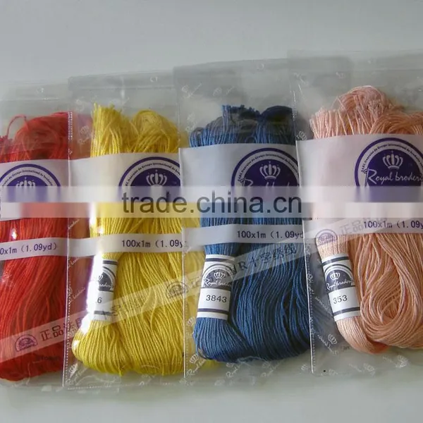 Hand Embroidery Dmc Cotton Threads Cross Stitch Embroidery Thread photo-6