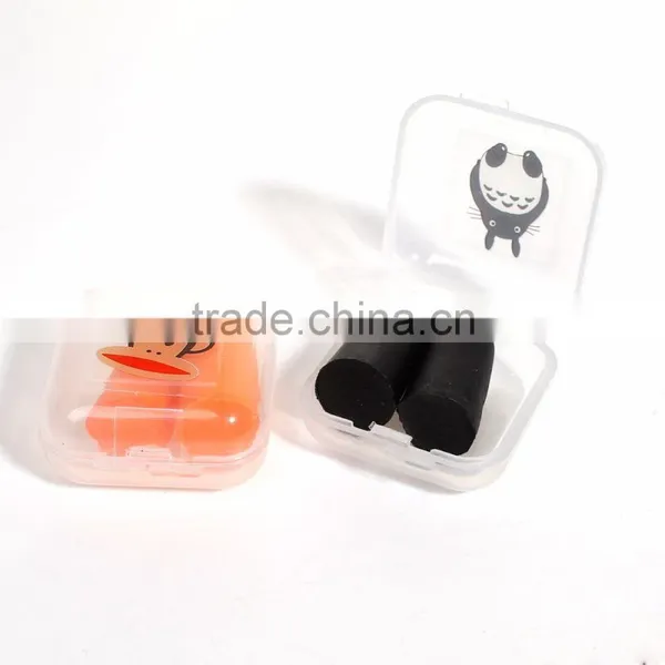 Bulk Sale Travel Sleep Noise Hearing Protection Sponge Soft Foam Earplugs photo-2