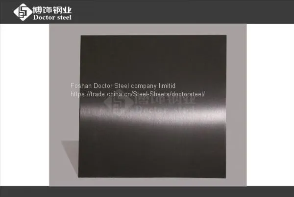 AISI 4'*8' Stainless Steel Sheet With Hairline Finish,jet Black Stainless Steel Plate photo-4