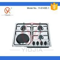 Built In Gas Hob + Electric Stove Burner