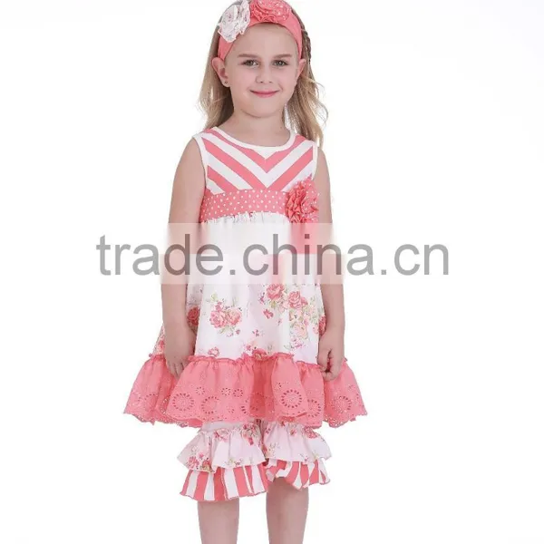 Latest Children Frocks Designs New Model Bottom Lace Flower Girl Dress photo-4
