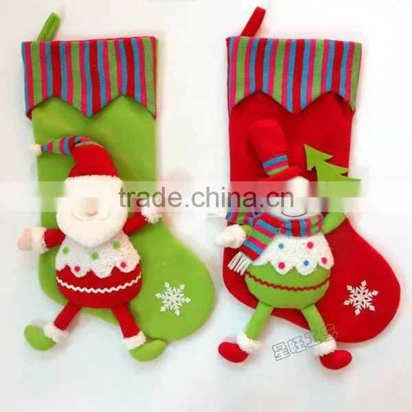 Christmas Decoration Socks in Stock