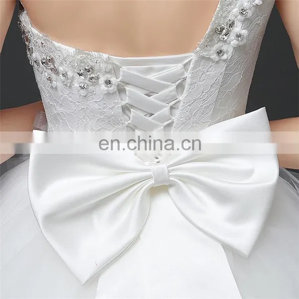HS1631 2017 China Sexy Real Photos One Shoulder Wedding Bridal Dress Vestidos photo-5