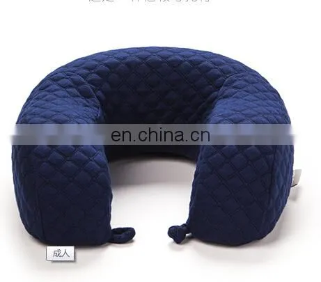 Factory High Quality Cotton Filled Adult Travel Pillow photo-2