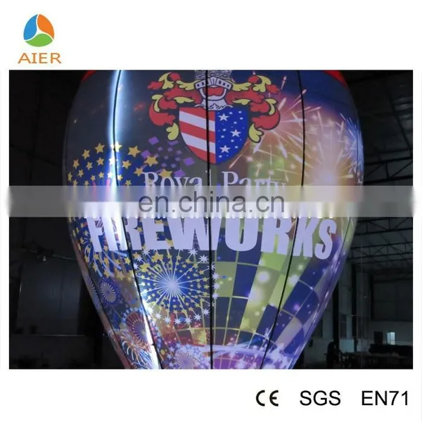 Beautiful Advertising Inflatable Helium Hot Firework Air Balloon for Sale photo-4