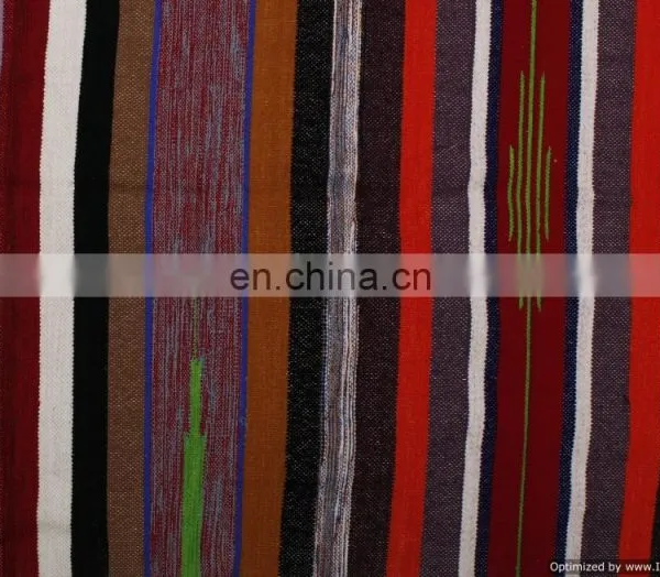 Indian Rugs Ethnic Home Decor Dariya Bohemian Pure Woolen Hand Wooven Rugs photo-2