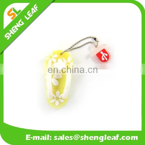 2016 Promotional Gifts Custom Rubber Slipper Shaped Mini Cute Usb photo-3