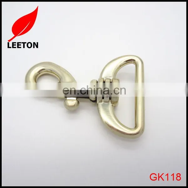 Factory Supply 30mm Light Gold Swivel Snap Hook for Bag photo-2