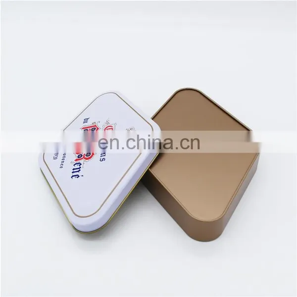 Diamond Shape Custom Design Metal Tinned Chocolate Packaging Box Packaging photo-3