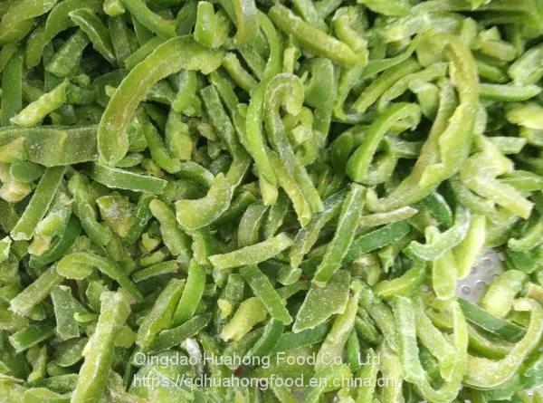 IQF Frozen Green Pepper Strips photo-5