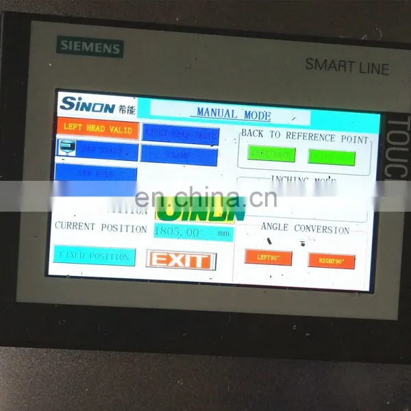 SSJ07 CNC Automatic Double Corners Cutting Saw for PVC Window Door photo-3