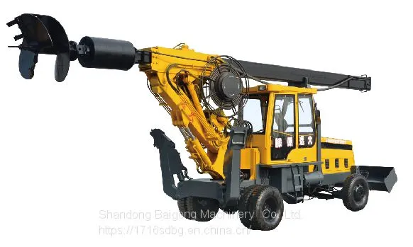 Wheel Rotary High Efficiency and High Quality Drilling Rigs photo-2