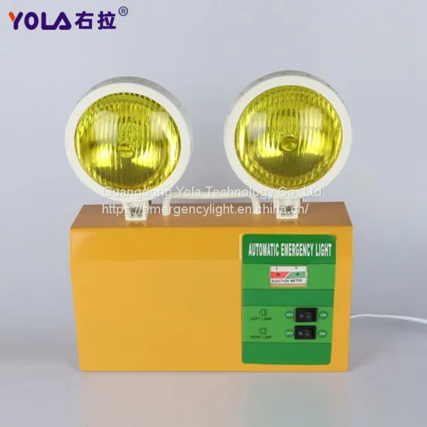 Yellow Rechargeable Waterproof Emergency Double Heads Lights photo-4