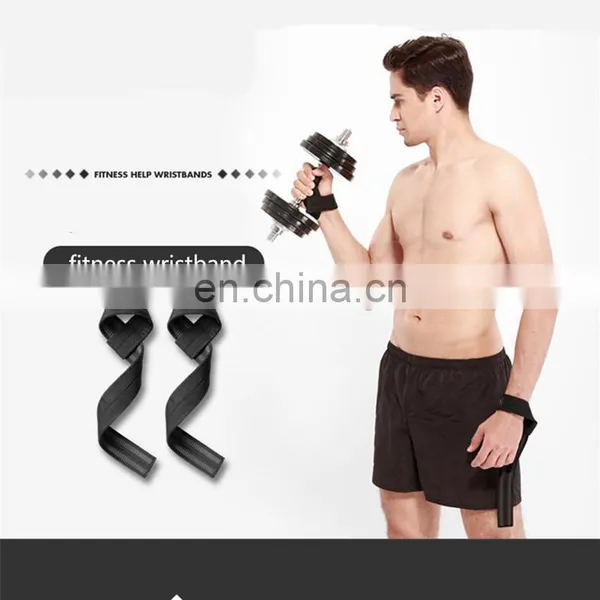 Neoprene Padded Strength Training Lifting Wrist Straps for Weightlifting, Bodybuilding, Powerlifting photo-2