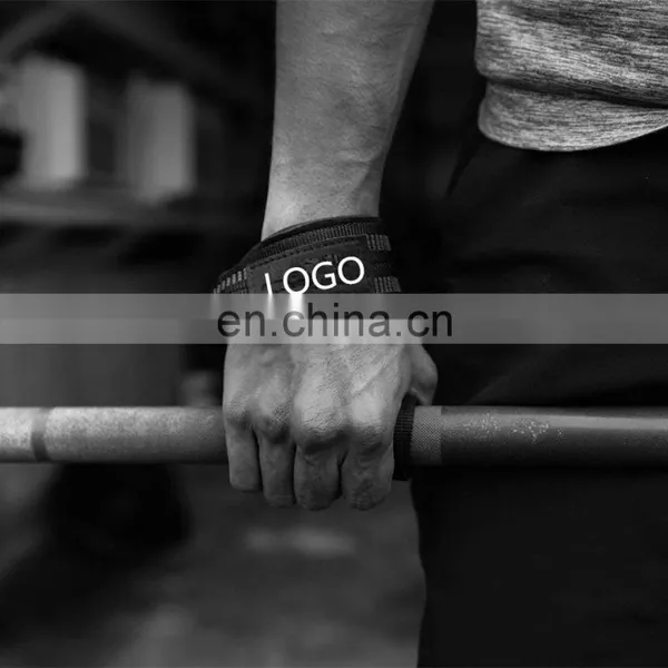 Neoprene Padded Strength Training Lifting Wrist Straps for Weightlifting, Bodybuilding, Powerlifting photo-3