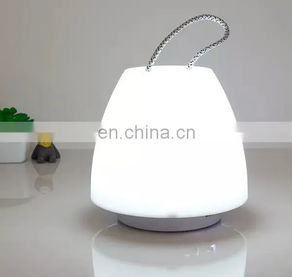 Wireless Remote Portable Mood Night Light Brightness Adjustable Led Hand Lamp Small Desk Lamp photo-2