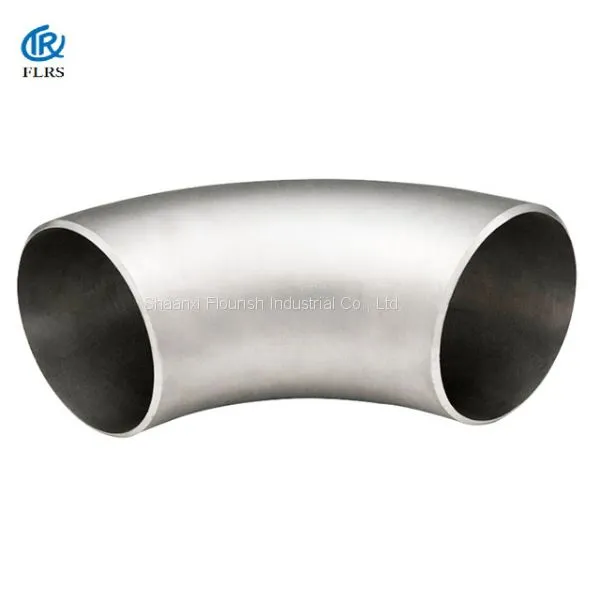 Duplex Stainless Steel A185 Uns S32750 Elbow 45deg / 90deg Pipe Fittings for Boiler Plant