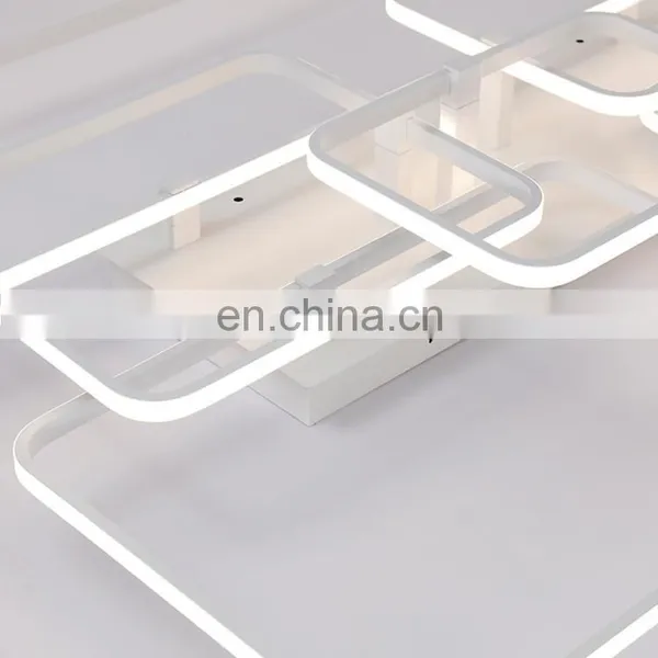 Led Ceiling Lamp Simple Living Room Lighting Square Personality Bedroom Study Ceiling Lighting photo-6