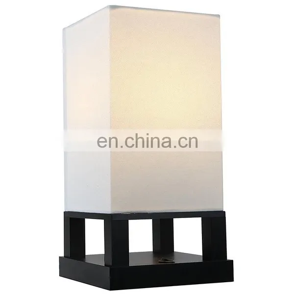 Hotel Desk Lamp Nordic Modern Domestic and Foreign Double USB Charging Bedside Customizable Lighting photo-2