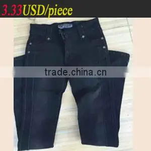China Factory Cheap Stock Jeans Pants Women,stock Lot Jeans Women Pants,women Jeans Pants photo-2