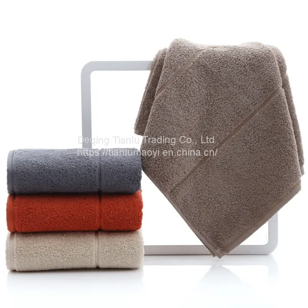 Thickened Cotton Towel Custom Logo Gift Pure Cotton Absorbent Towel