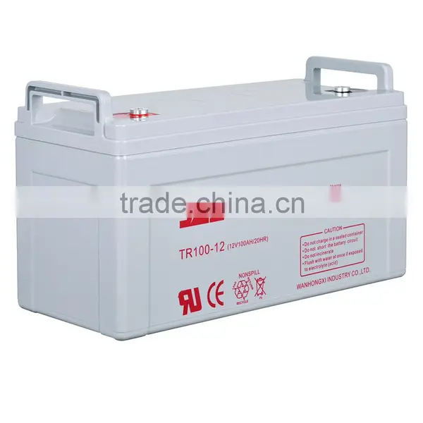 China Battery Manufacture12v Deep Cycle Gel Battery Top Quality 12v 100ah GEL Type Battery photo-2