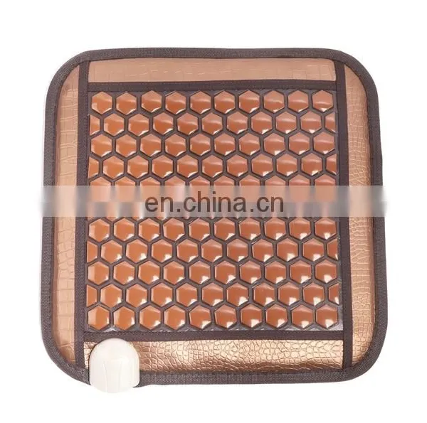 Korea Germanium Heated Mattress Tourmaline Stone Electric Heating Pad Far Infrared Physiotherapy Health Care Seat Mat photo-2