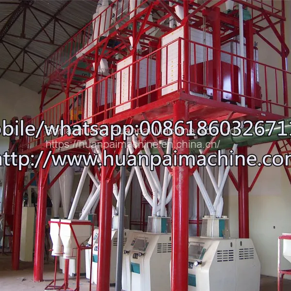 High Capacity Maize Corn Flour Making Machine Grain Powder Milling Machine photo-4