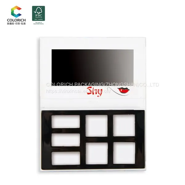 Customized Morphe Palette Packaging Box With Empty Paper Cardboard Container Empty Eyeshadow Palettes Tropical Eyeshadow Palette photo-2