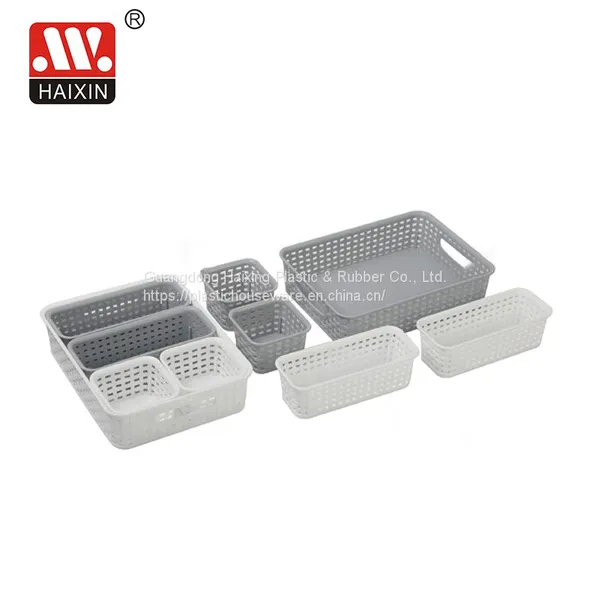 rectangular plastic storage basket toy storage