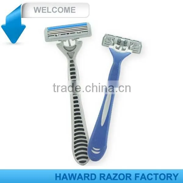 D318L Women Face Clean Triple Blade Shaving Razor photo-2