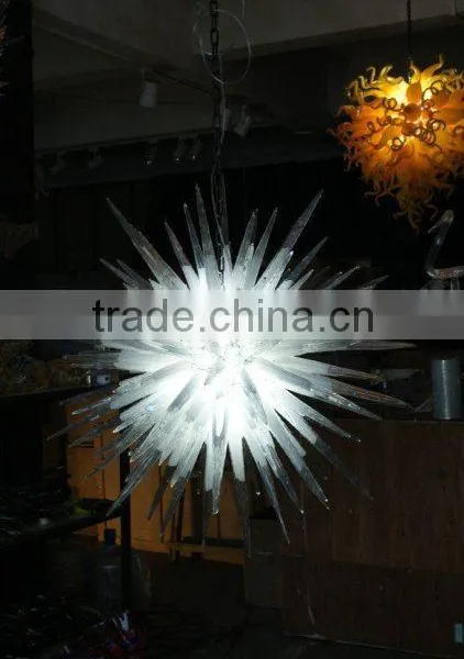 Red Glass Chandelier photo-4