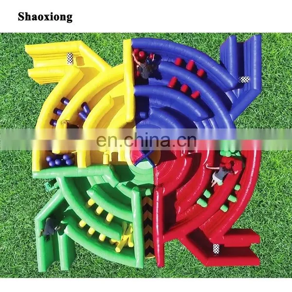 Popular Inflatable Dizzy X Maze, Inflatable Labyrinth Maze, Inflatable Laser Maze Arena Game photo-2