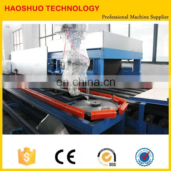 Линия по производству панелей из полиуретана (PU), тип резинообразного конвейера