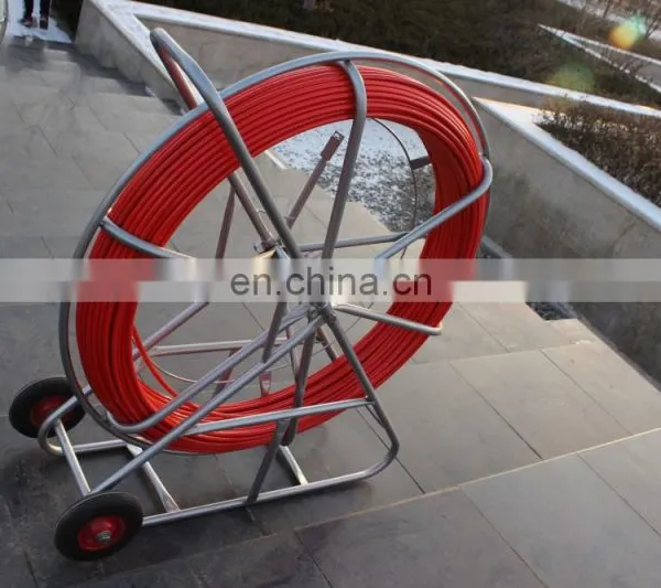 Underground Galvanized Steel Frame Duct Rod Fiber Glass Wire Cable Snake Running Rod Duct Rodder photo-2