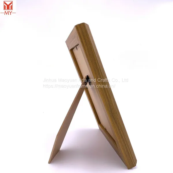 Factory Price MDF Classical Practical Wooden Pattern Photo Frame Tabletop Photo Frame for Home Decoration photo-2