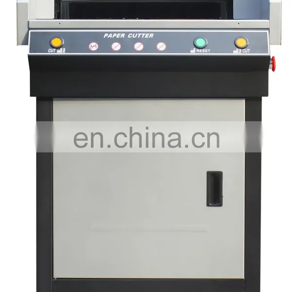 SPC-455E Samsmoon 450v+ 450mm Guillotine Electric A3 450 Electric Paper Cutter With Lowest Price photo-3